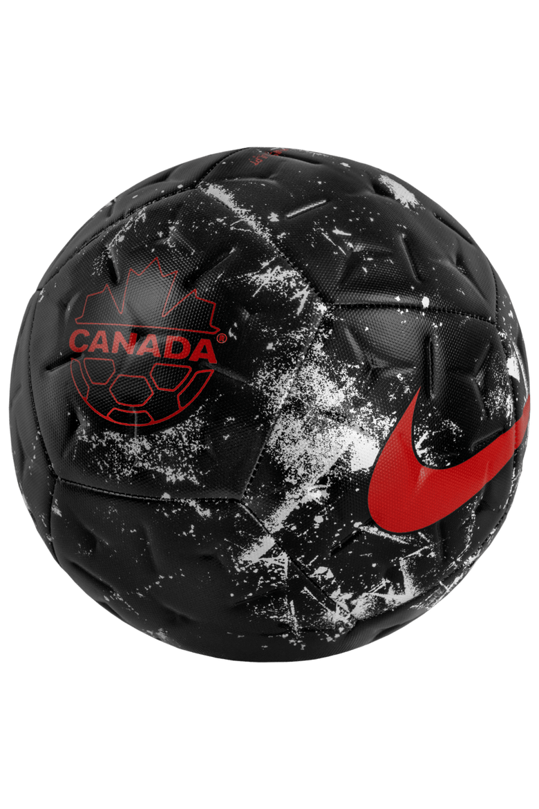 Canada Soccer Academy Soccer Ball, Main, color, Black