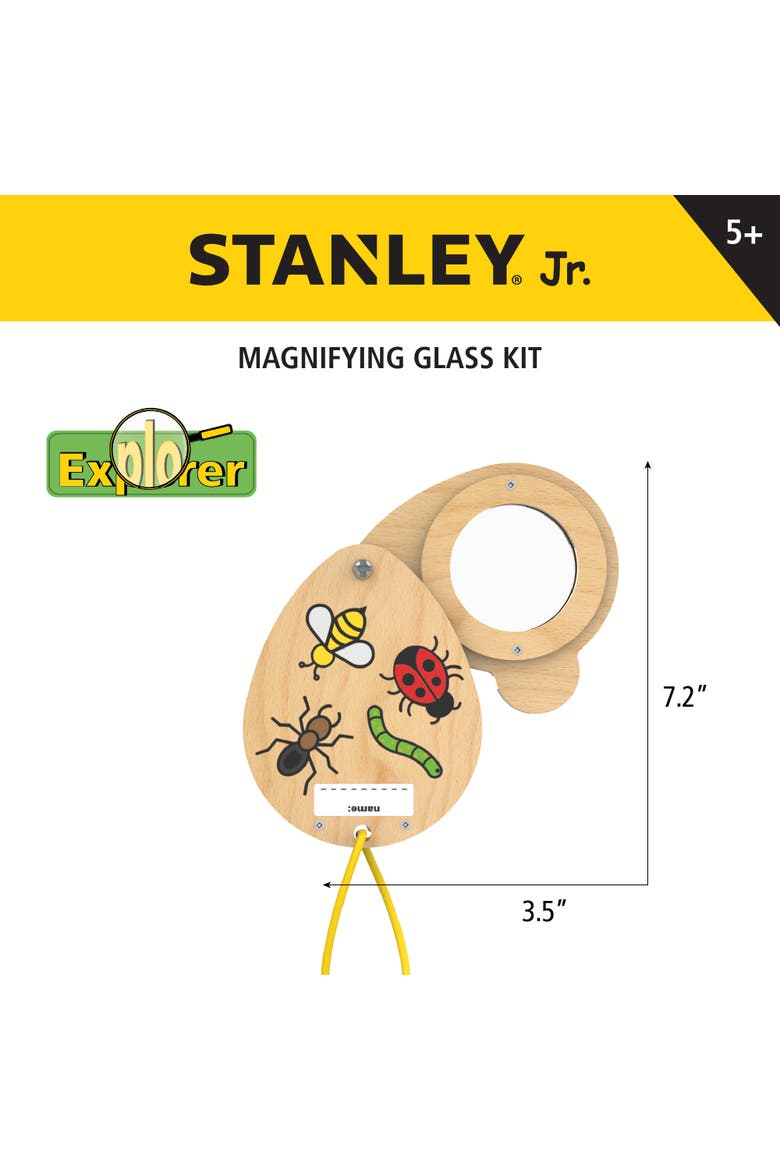Wood Magnifying Glass Kit, Alternate, color, Multi color