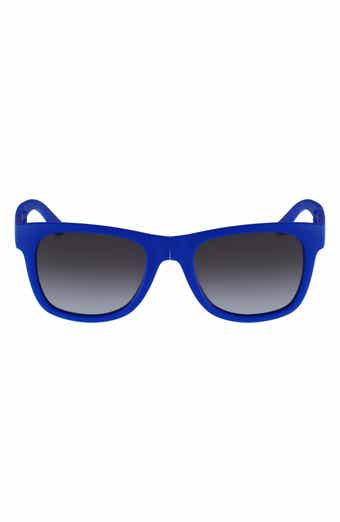 Lacoste 52mm Foldable Retro Frame Sunglasses