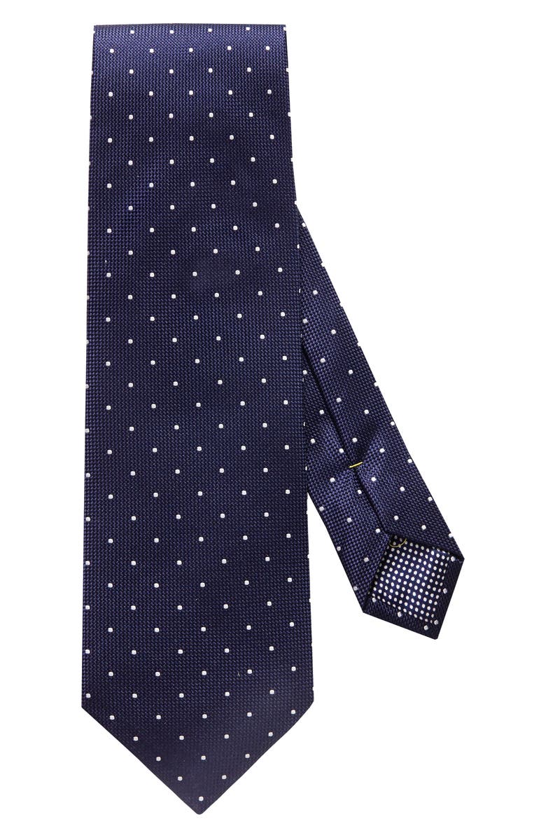 Eton Dot Silk Tie, Main, color, 