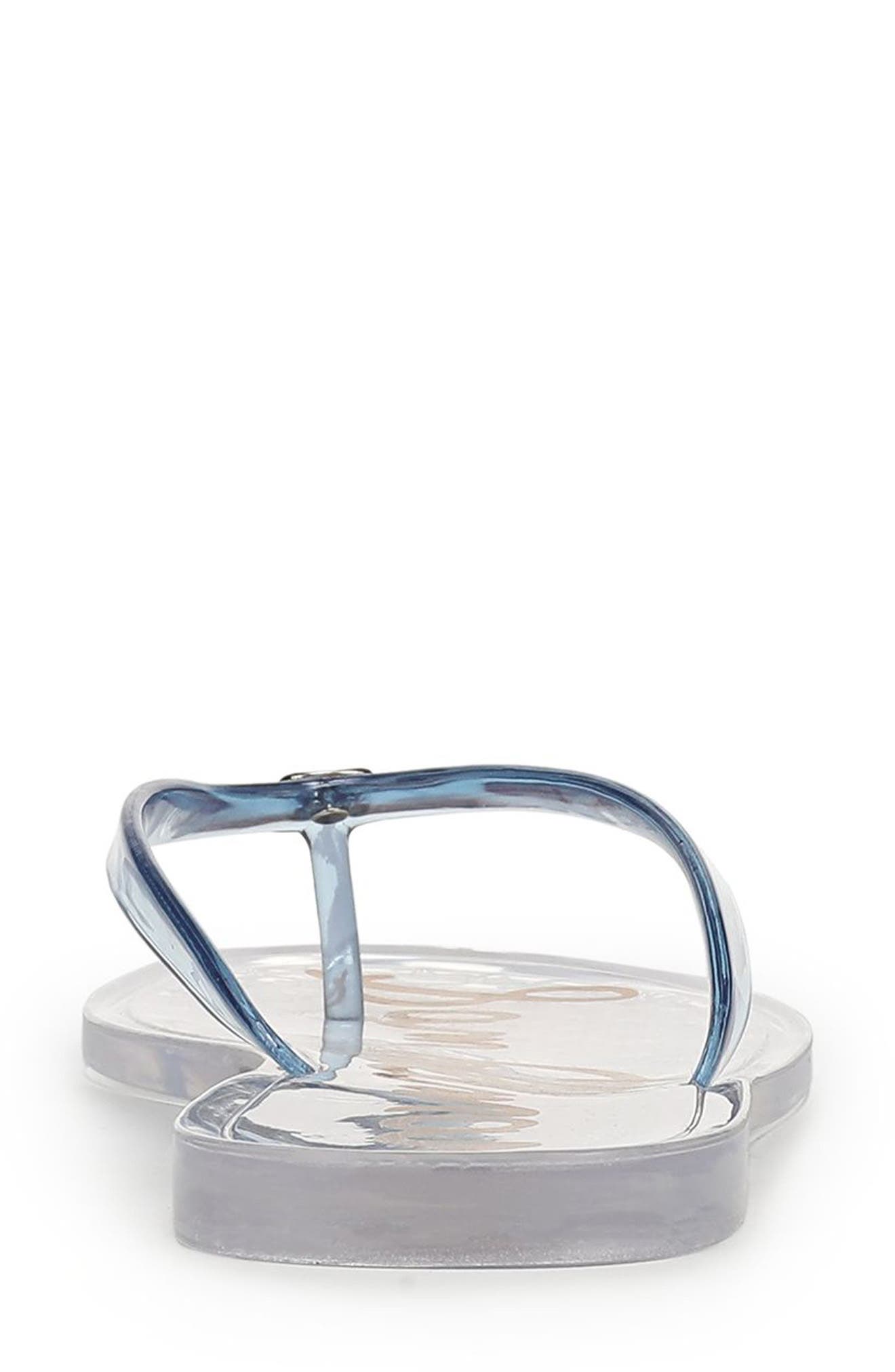 Dean Flip Flop, Alternate, color, CLEAR BLUE