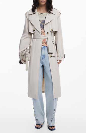 Desigual Belted Trench Coat
