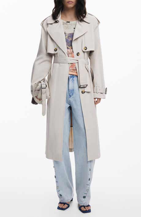 Desigual Belted Trench Coat