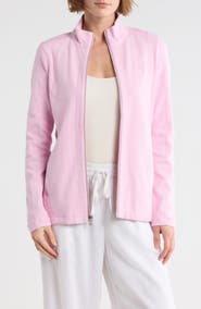 Tommy Bahama Brushed Rib Full Zip Sweatshirt