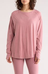 Z by Zella Vintage Wash Relaxed Long Sleeve 2.0 Tee