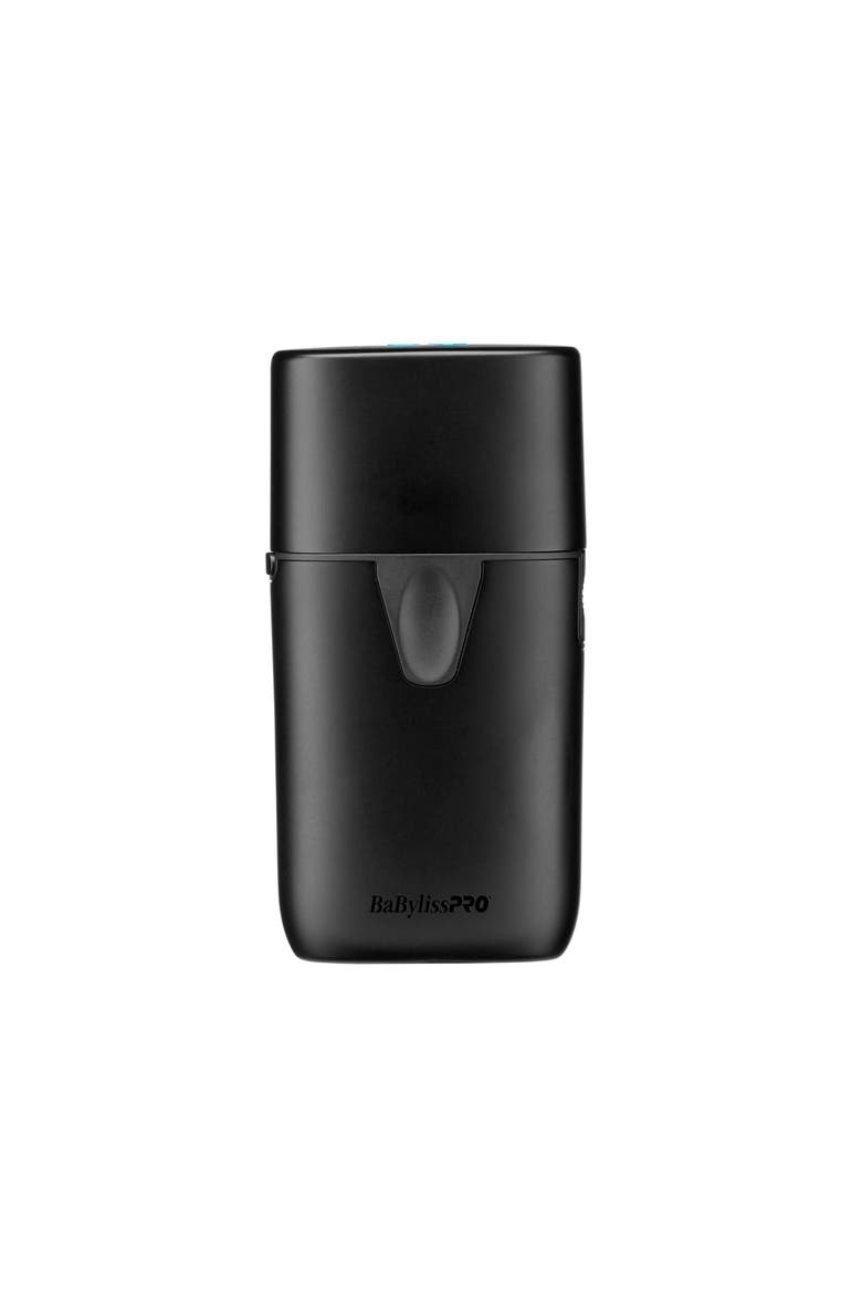 Matte Black UV-Disinfecting Single-Foil Shaver, Main, color, Black