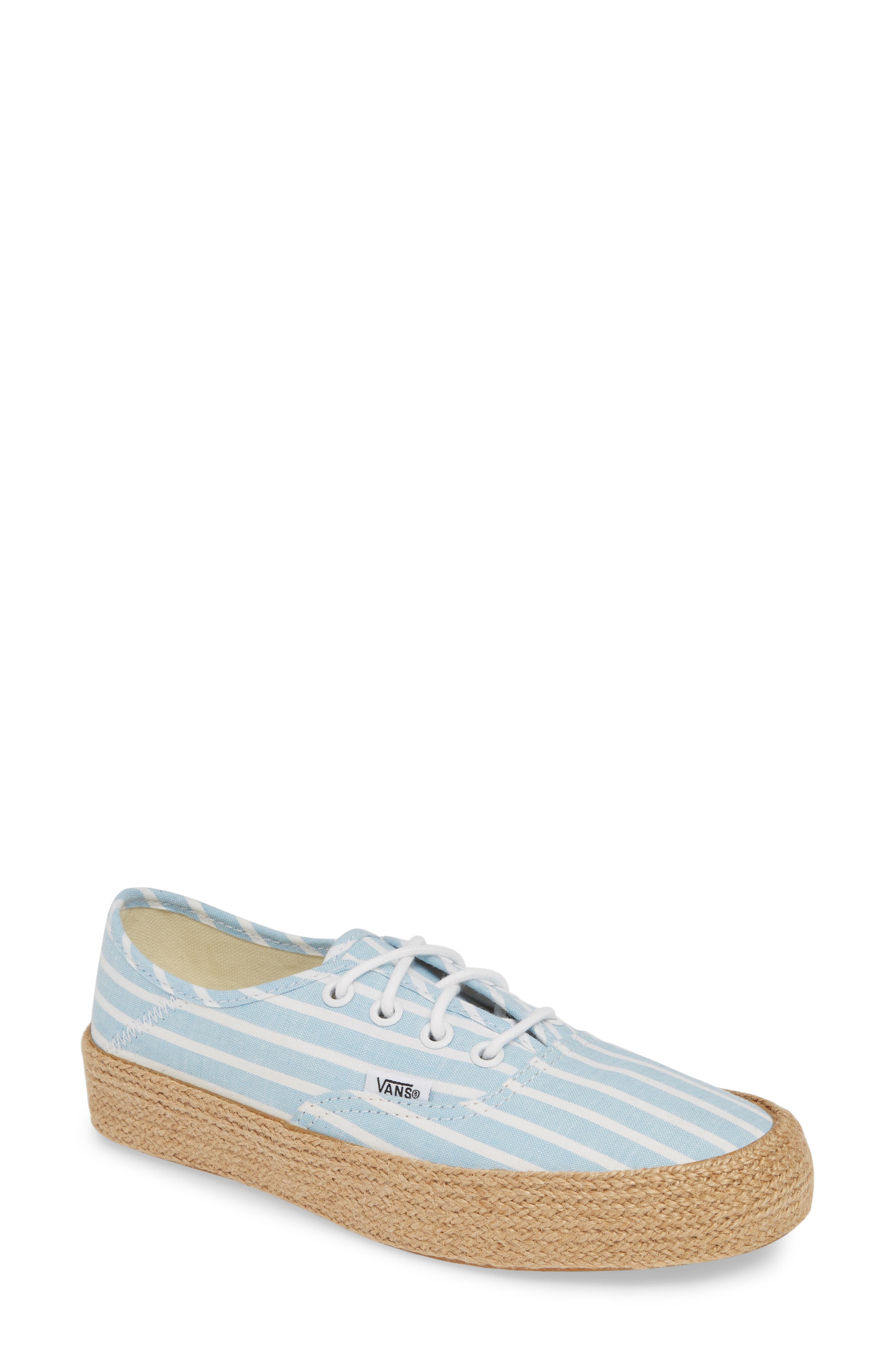 Vans Authentic Convertible Espadrille Sneaker, Main, color, 
