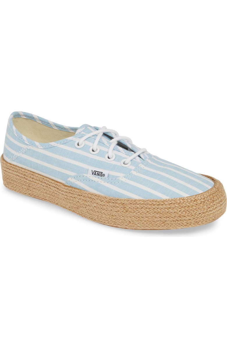 Vans Authentic Convertible Espadrille Sneaker, Main, color,
