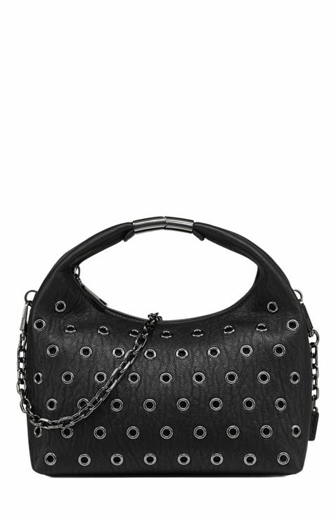 Mel Top-Zip Hobo Bag