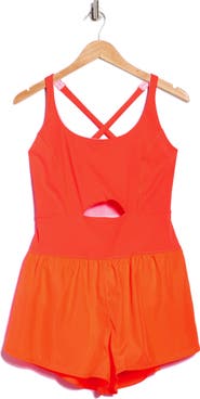 Free People FP Movement Righteous Runsie Romper