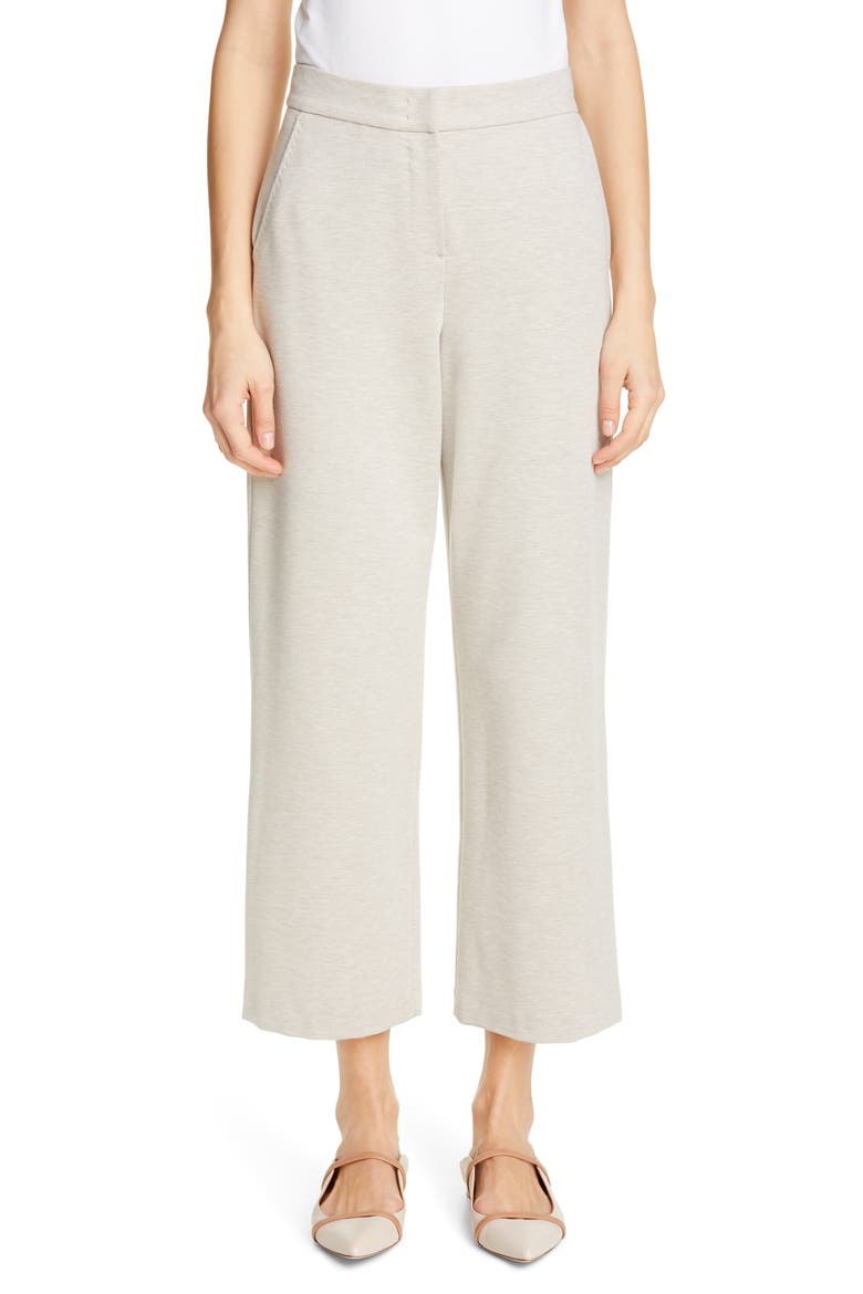 Adelchi Crop Pants, Main, color, BEIGE