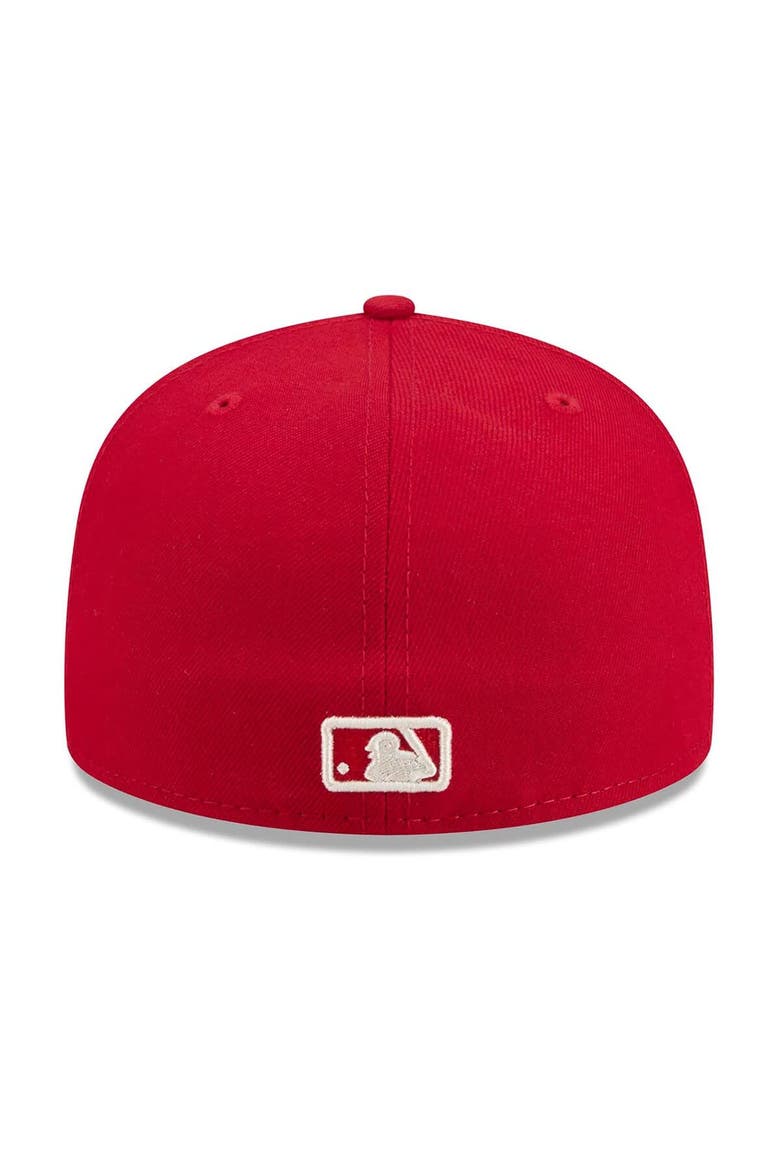 Men's New Era Red Texas Rangers 2026 City Connect 59FIFTY Fitted Hat, Alternate, color, Red