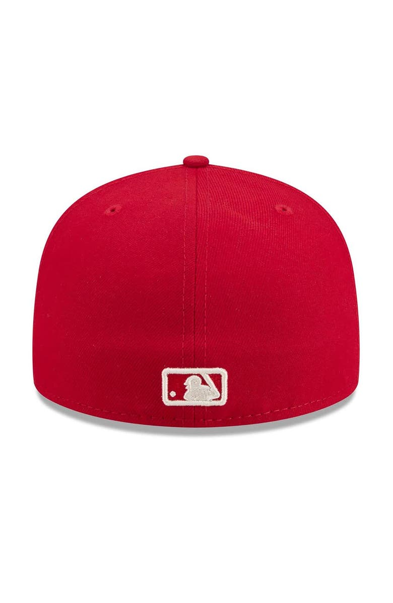New Era Men's New Era Red Texas Rangers 2026 City Connect 59FIFTY Fitted Hat, Alternate, color, Red