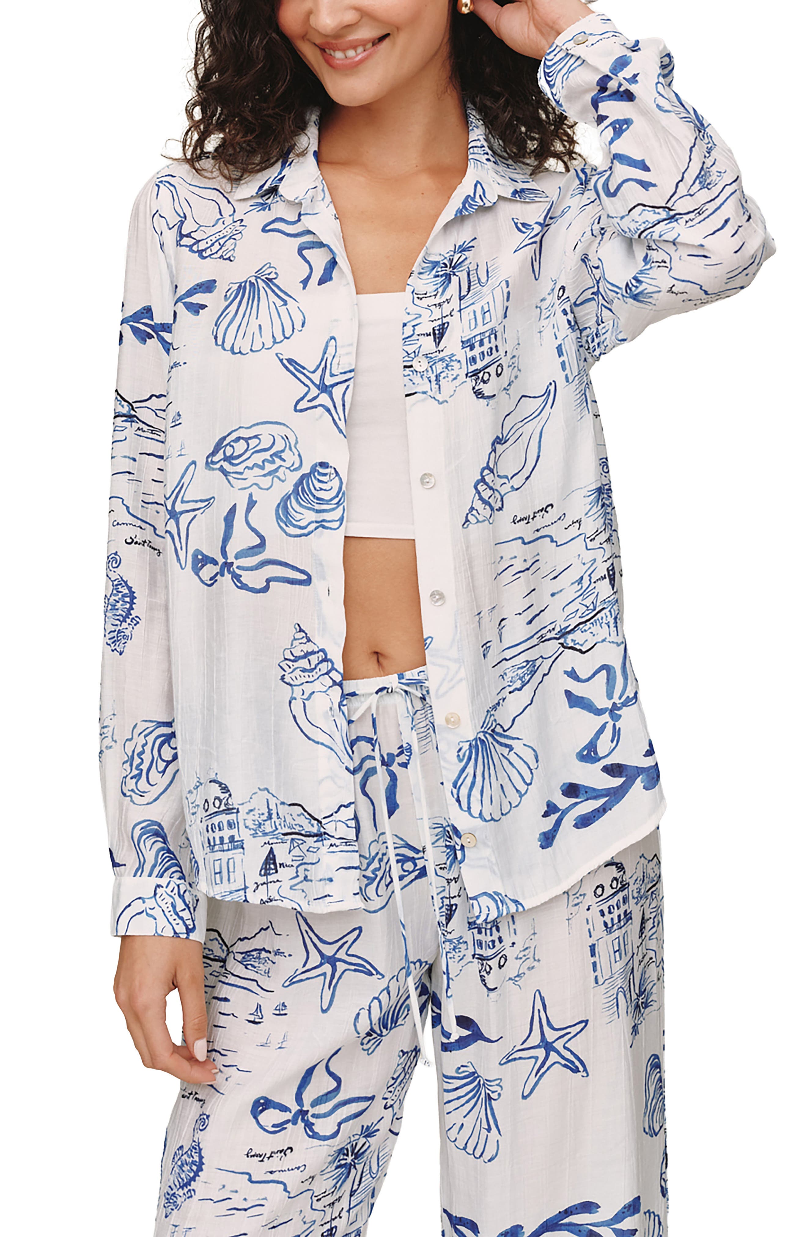 Classic Button-Up Top