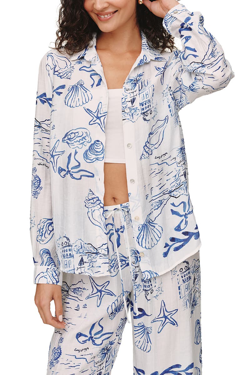 Bella Dahl Classic Button-Up Top, Main, color, 