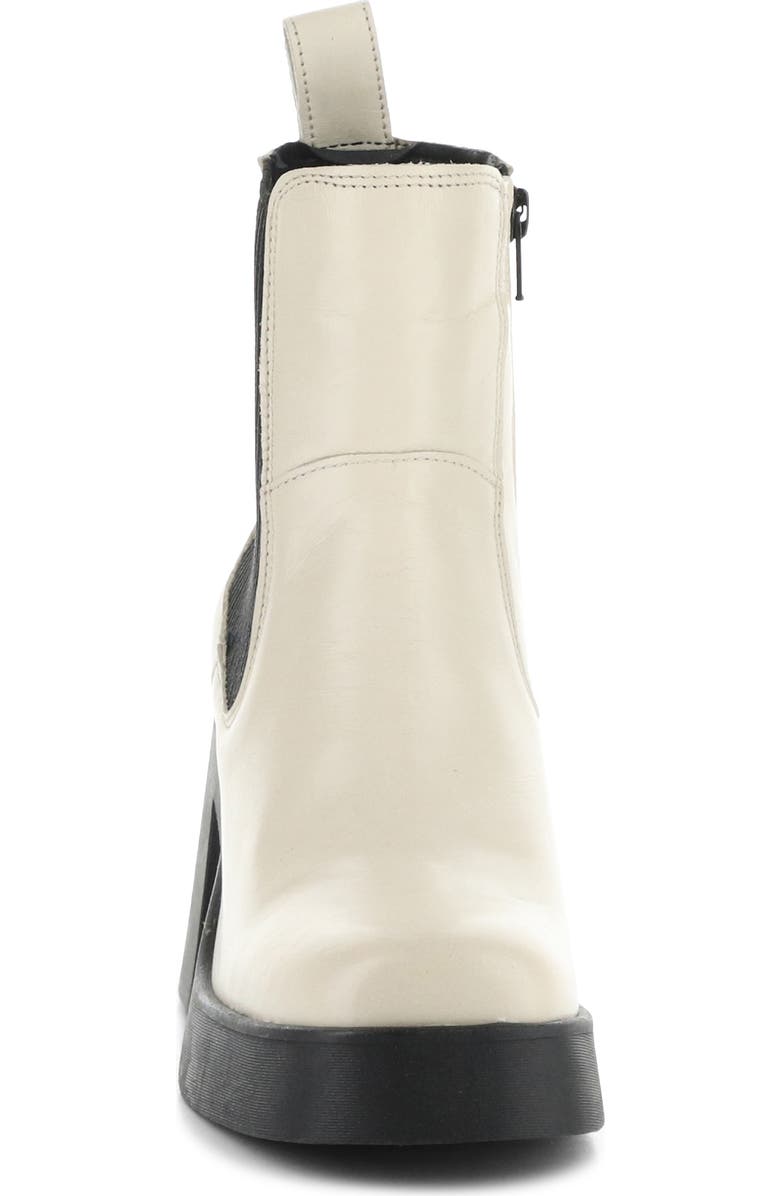 Bos. & Co. Veil Waterproof Platform Bootie, Alternate, color, Cream/ Black