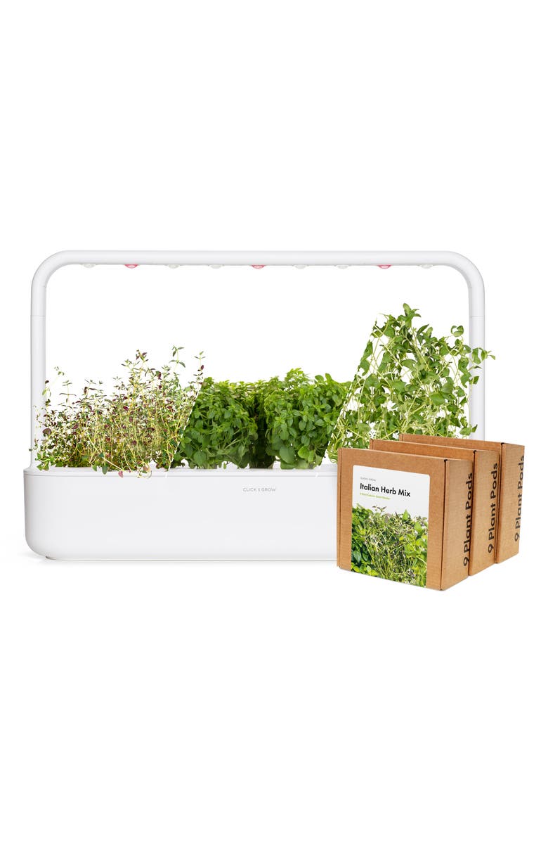 Click
Grow Smart Garden 9 Big Italian Herb Kit, Main, color, White
