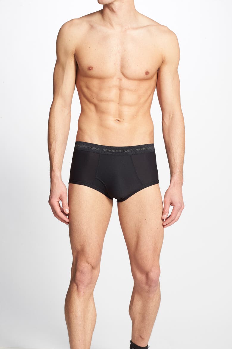 Ex Officio Give-N-Go Briefs, Alternate, color, BLACK