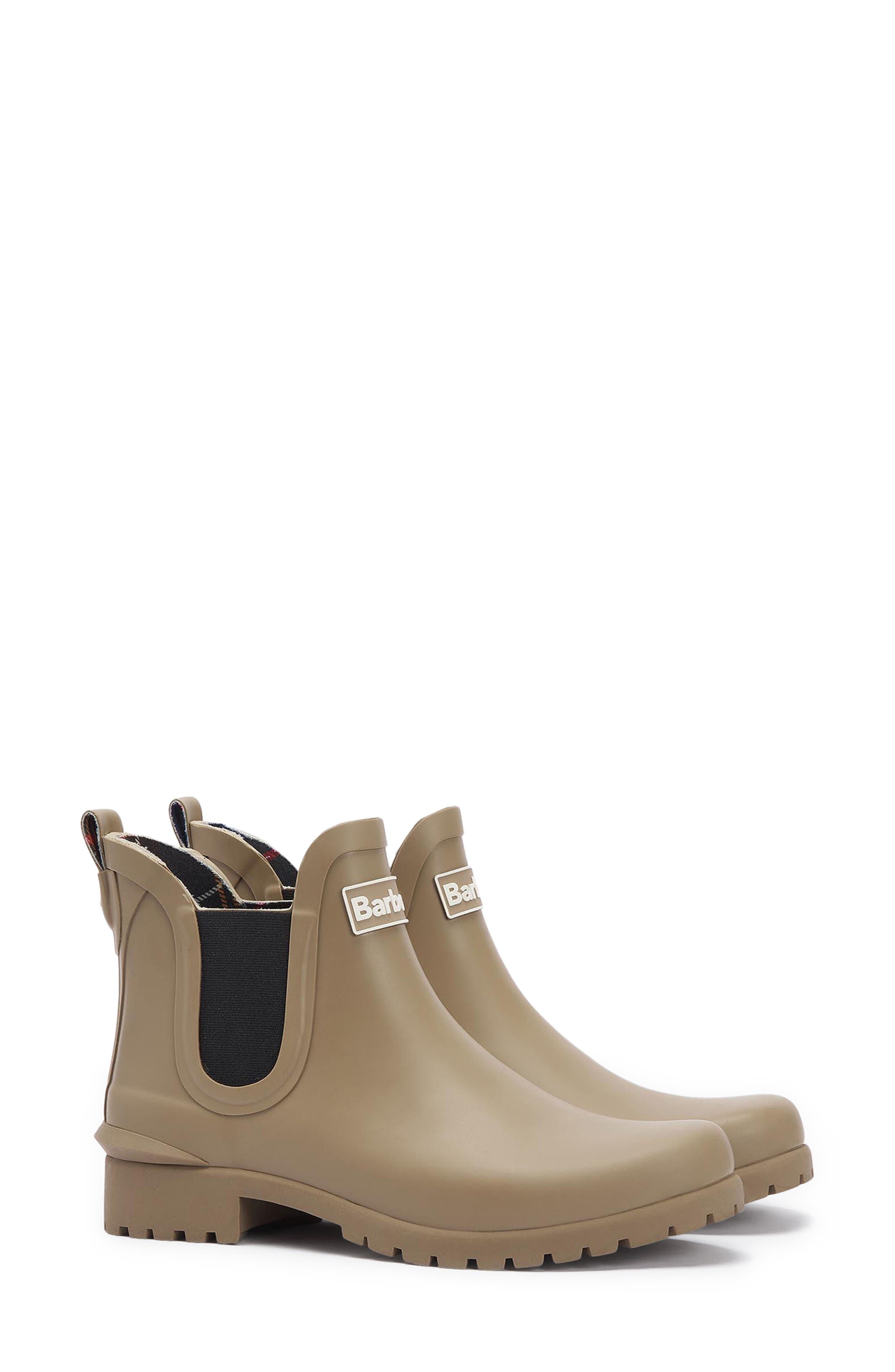 Barbour Wilton Chelsea Rain Boot, Main, color, 