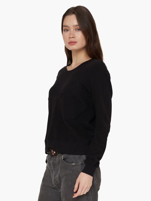 Wilt Clothing Seamed Pocket Sweatshirt In Purple