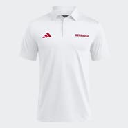 adidas Men's adidas White Nebraska Huskers Ultimate 365 Solid Polo