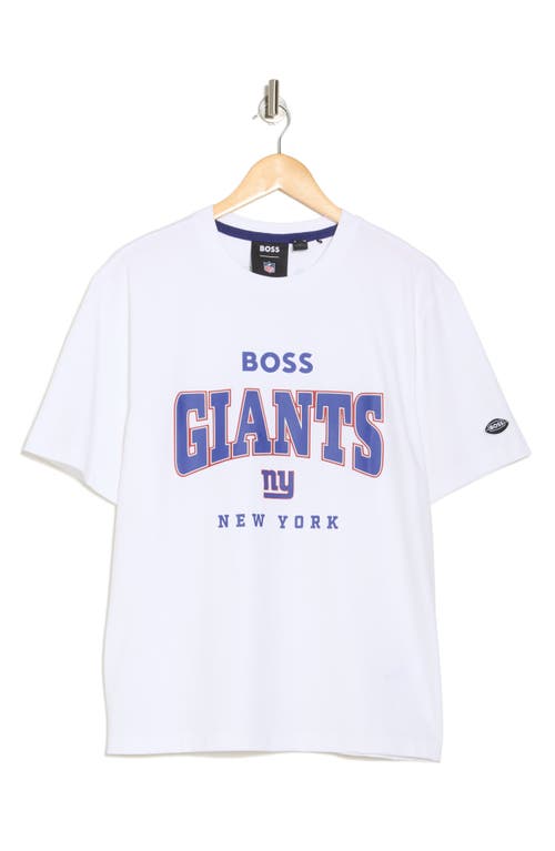 HUGO BOSS BOSS NFL NEW YORK GIANTS GRAPHIC T-SHIRT 