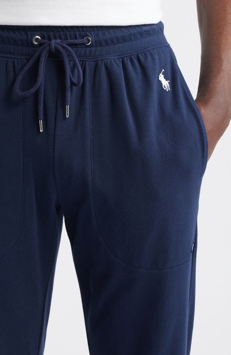 Polo Ralph Lauren Featherweight Cotton Blend Pajama Joggers, Alternate, color, Navy