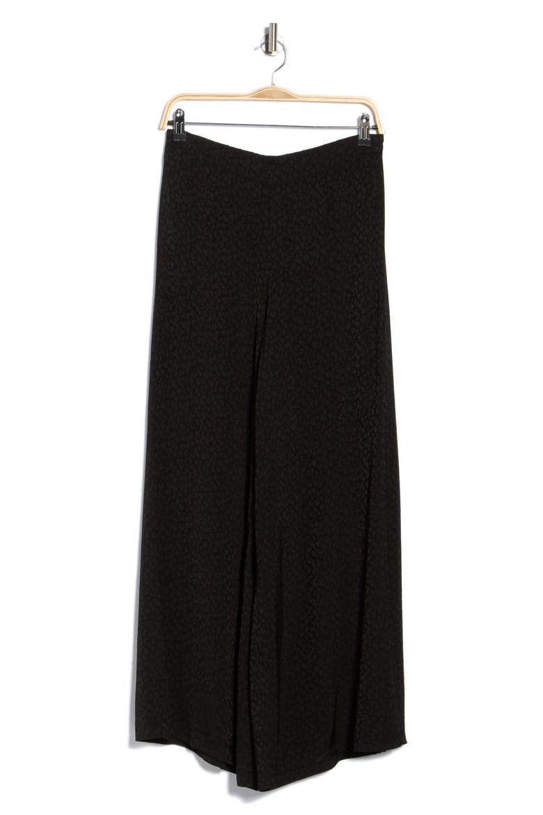 Aiko Flare Leg Pants, Alternate, color, BLACK SOLID