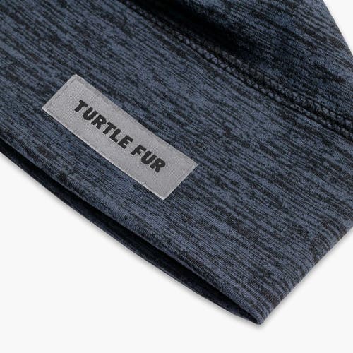 Turtle Fur Brain Shroud Skull Cap In Blue