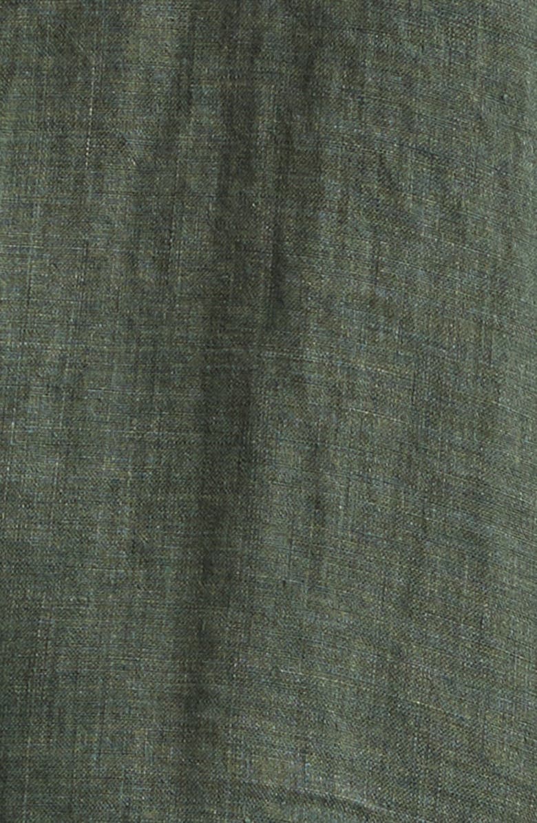 Sunspel Short Sleeve Linen Button-Up Shirt, Alternate, color,