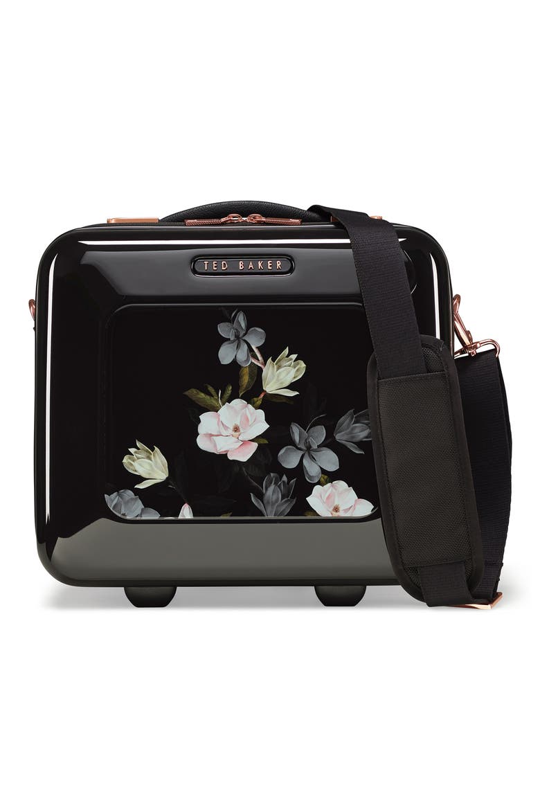Take Flight Opal Vanity Case, Alternate, color, BLACK