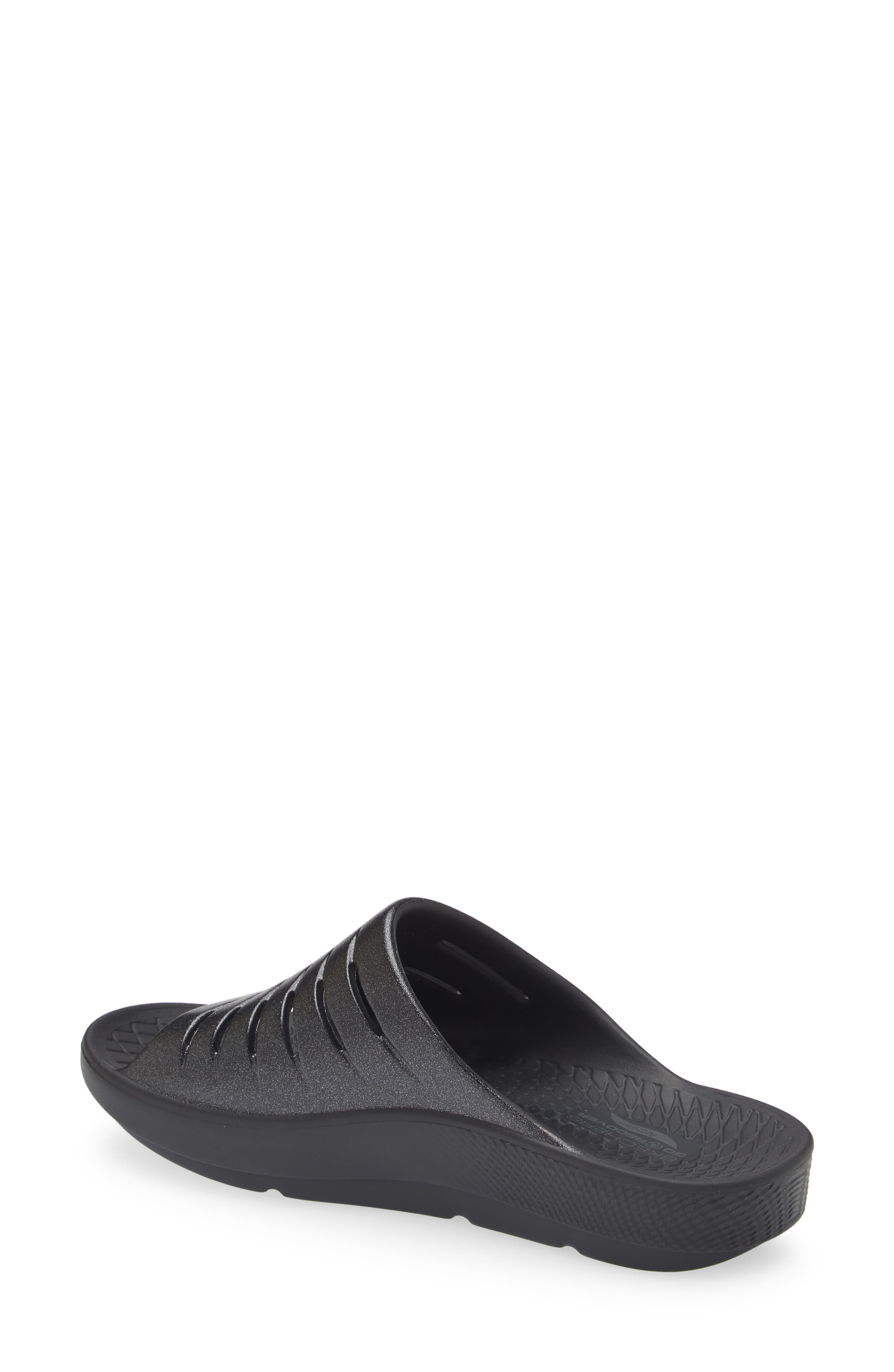 SKECHERS Go Recover Refresh Glam Up Slide Sandal, Alternate, color, 