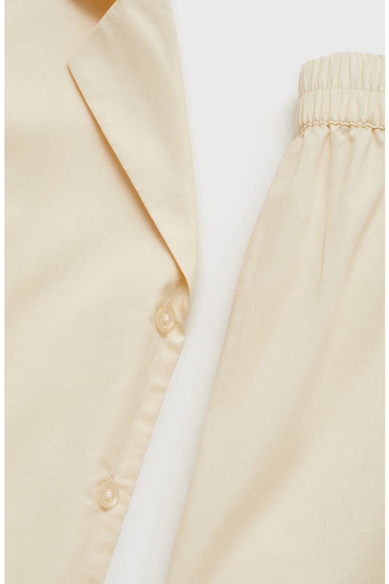 Garment Washed Cotton Pants, Alternate, color, VANILLA