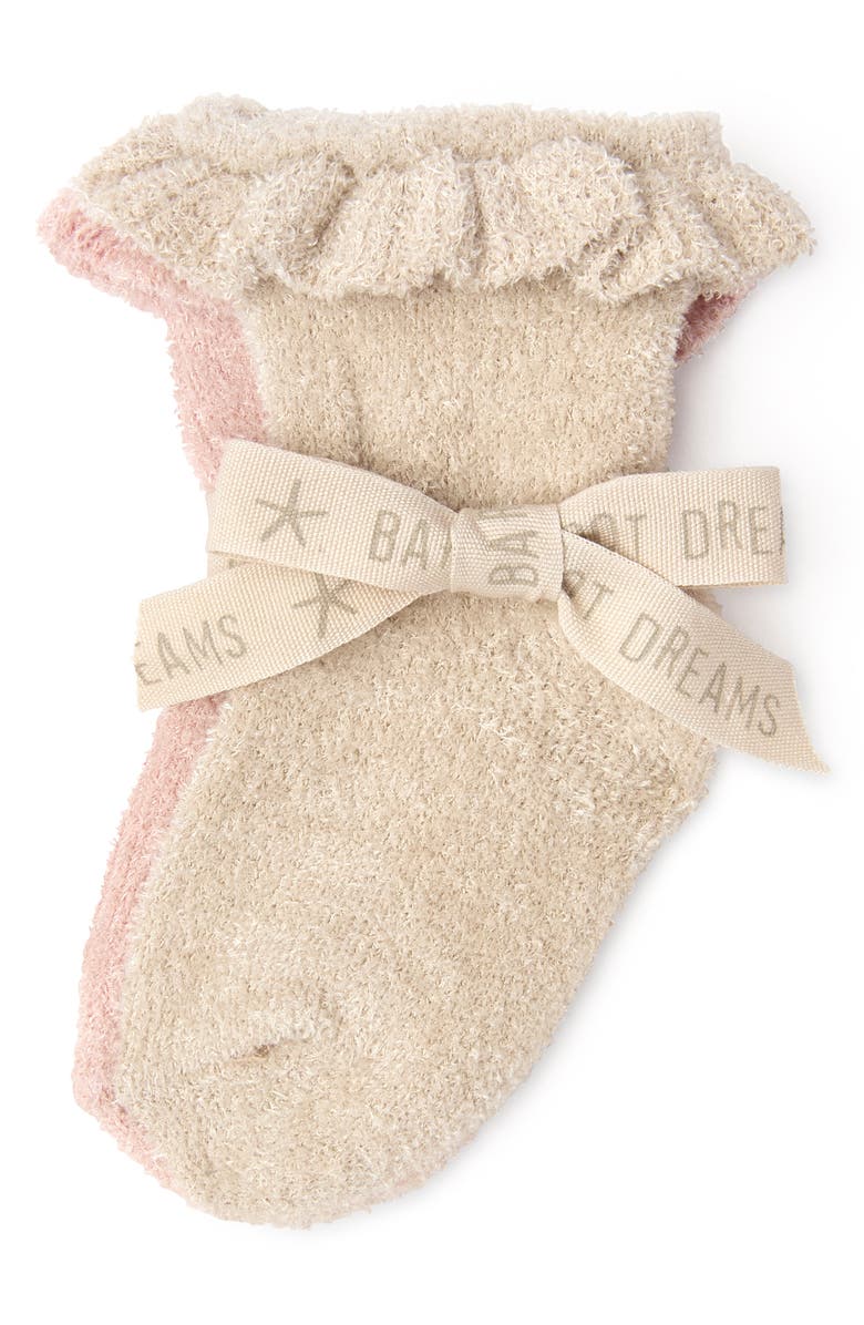 Barefoot Dreams<sup>®</sup> Butterfly Sock Set, Alternate, color, Stone-Dusty Rose