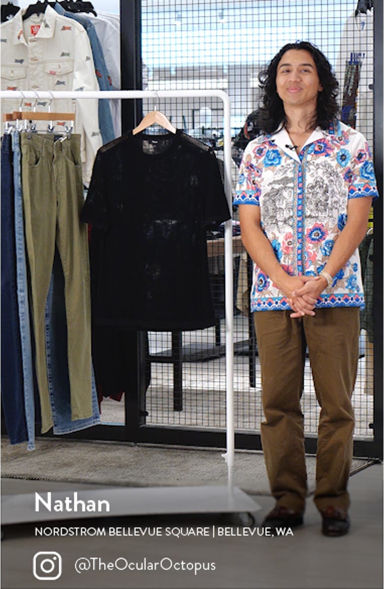 Cairn Open Stitch Cotton Blend Sweater, sales video thumbnail