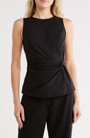 JASON WU Twist Front Sleeveless Top