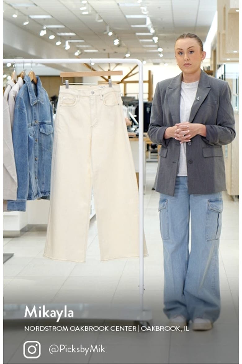 Sofie Wide Leg Ankle Jeans video