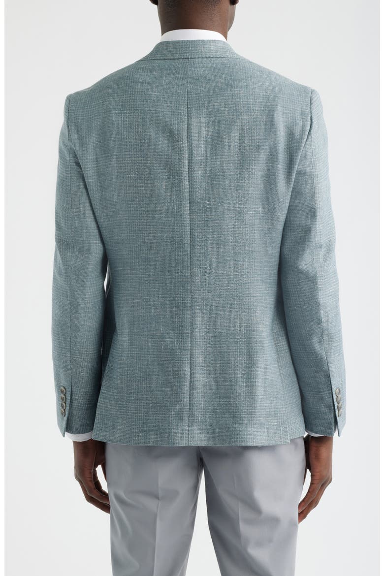 Relaxed Fit Icon Stretch Linen, Wool & Silk Sport Coat, Alternate, color, LIGHT BLUE