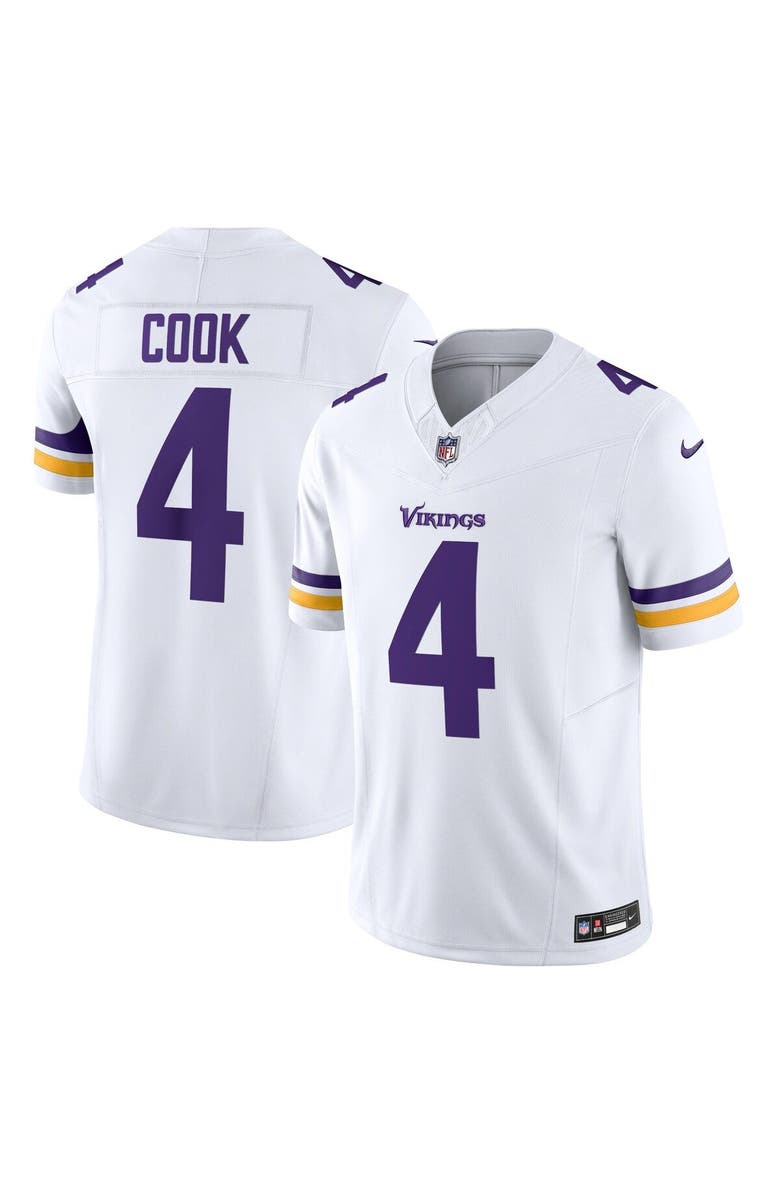 Nike Men's Nike Dalvin Cook White Minnesota Vikings Vapor F.U.S.E. Limited Jersey, Main, color, 