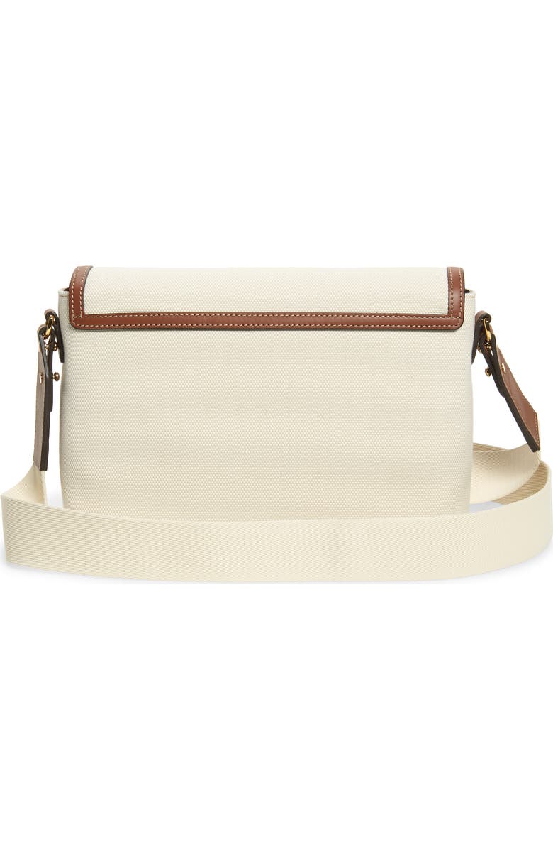 Burberry Note Horseferry Print Canvas & Leather Crossbody Bag, Alternate, color,
