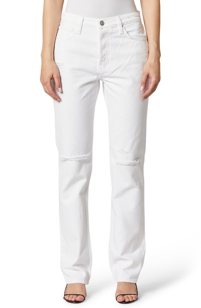 Hudson Jeans Thalia Ripped High Waist Loose Fit Jeans, Main, color,