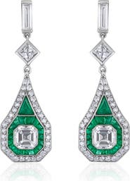 Mindi Mond Dare to be Deco Drop Earrings