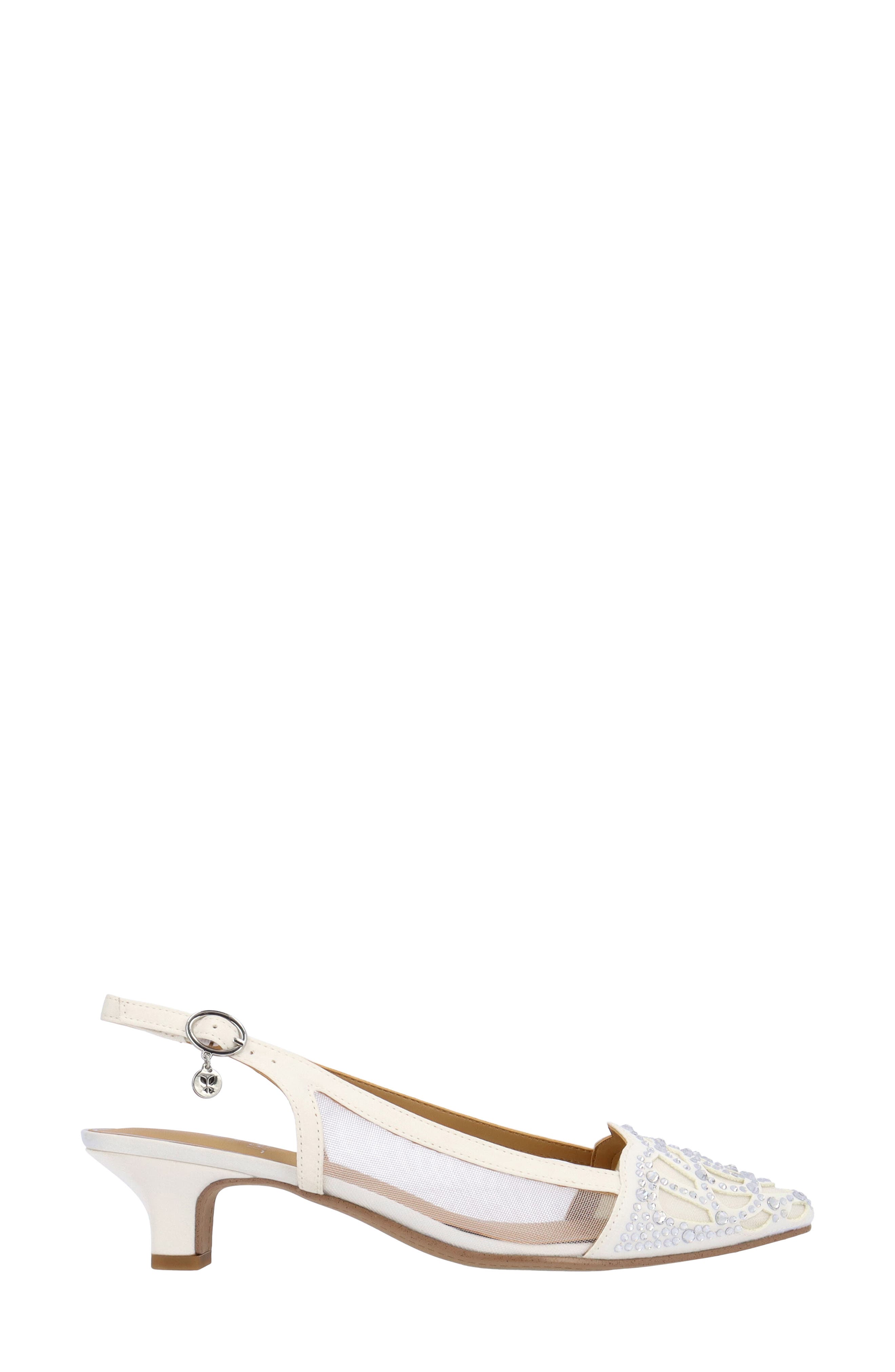 Elsinora Slingback Pump, Alternate, color, WHITE