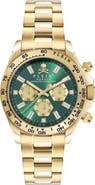 PHILIPP PLEIN Nobile Chronograph Two Tone Bracelet Watch, 43mm