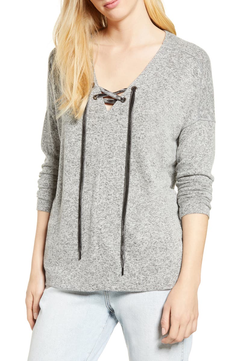 Rails Leigh Knit Top, Main, color, 