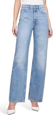 DL1961 Karmine Refined SculptSystem Wide Leg High Rise Jeans
