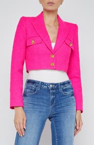 L'AGENCE Maura Cropped Blazer