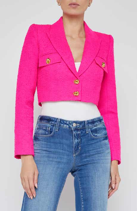 L'AGENCE Maura Cropped Blazer