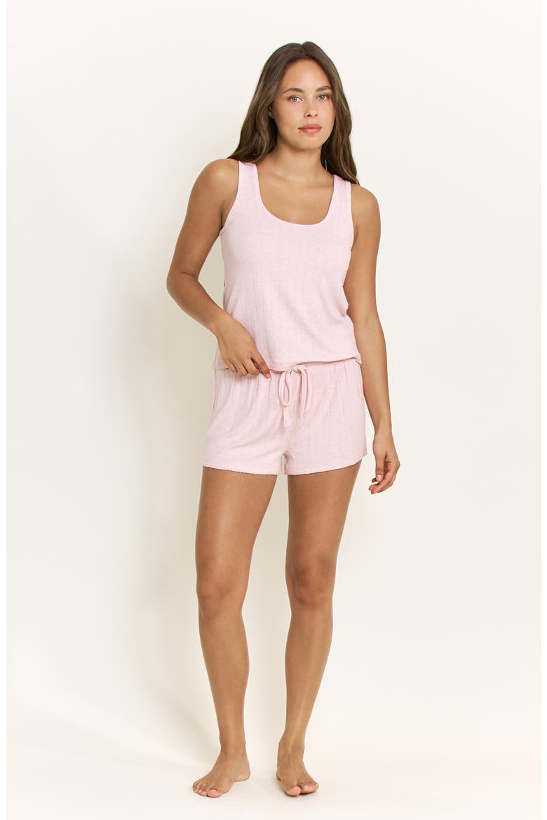 Cloud Modal Sleep Shorts, Alternate, color, HEATHER ROSE QUARTZ