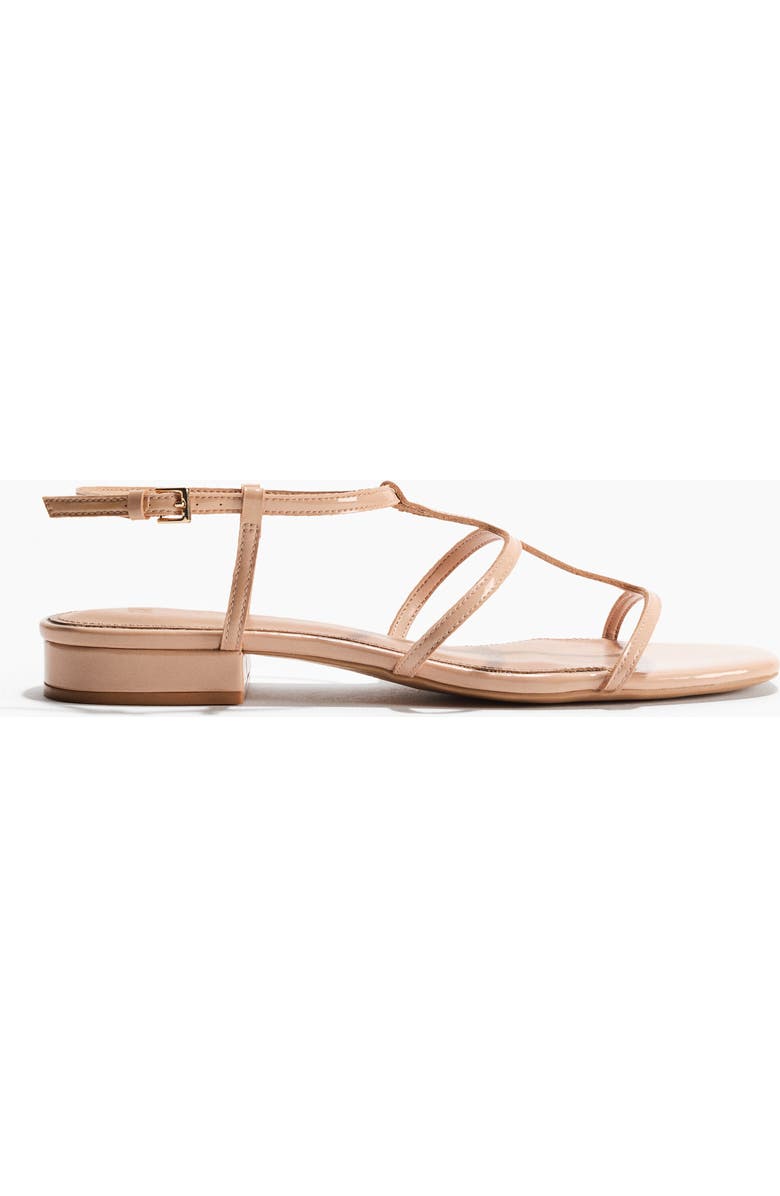 H&M Strappy Sandals, Main, color, Beige